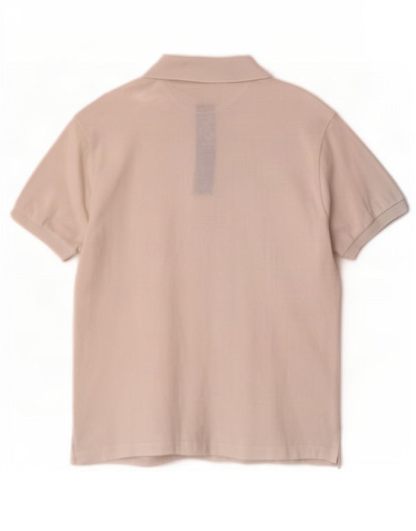 Polo da uomo Lacoste taglia 5 grande in cotone bianco