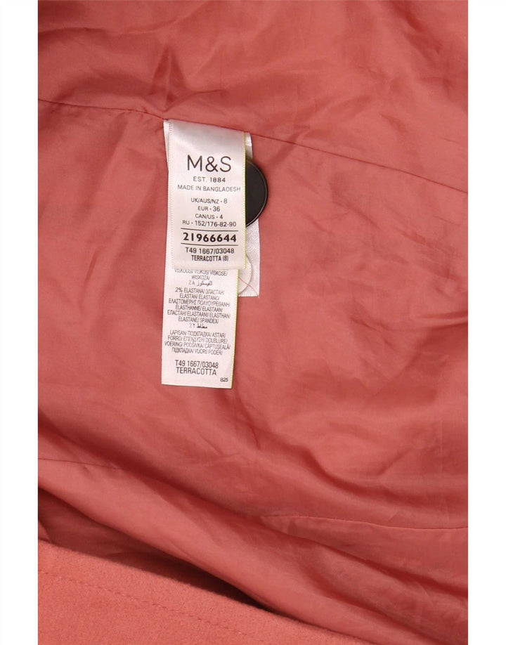 Soprabito da donna Marks & Spencer UK 8 piccolo poliestere rosa