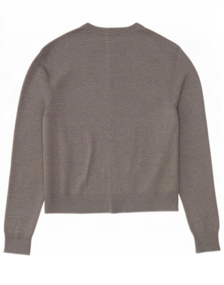 Maglione cardigan da donna Marks & Spencer UK 12 Grigio medio