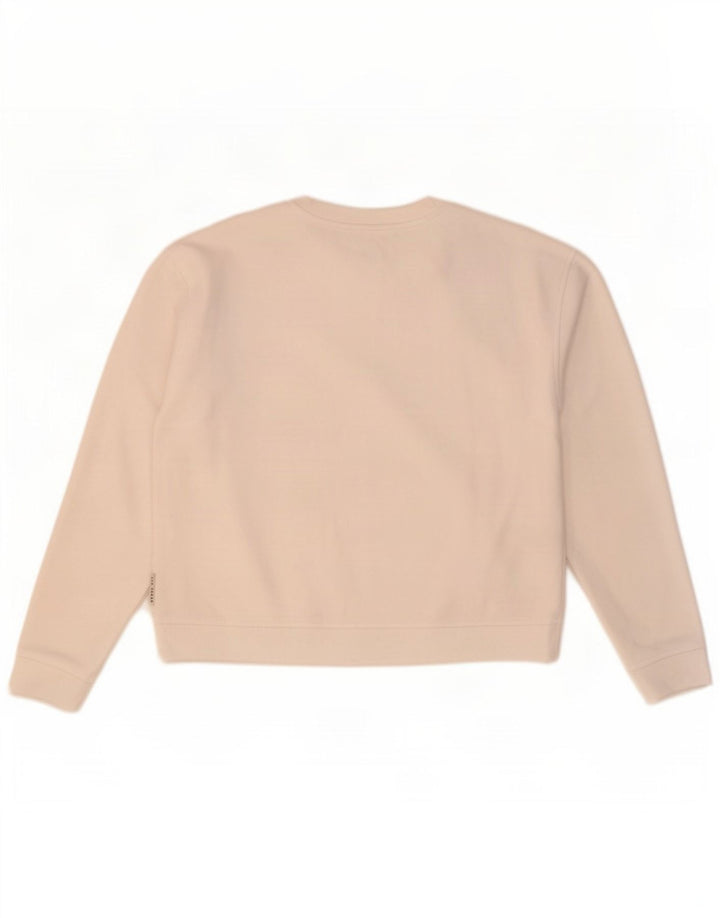Felpa oversize da donna Ted Baker, taglia 2, piccola, in poliestere bianco