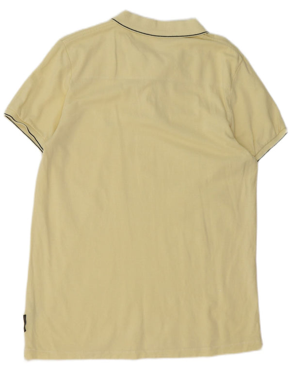 Polo da uomo French Connection, cotone a righe grandi gialle