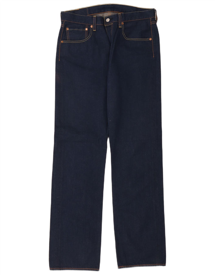Levi's Uomo 501 Jeans dritti W34 L34 Cotone blu navy