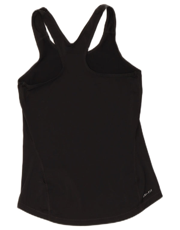 Canotta grafica da donna Nike UK 8 Small poliestere nero