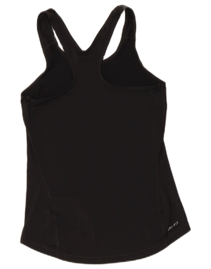 Canotta grafica da donna Nike UK 8 Small poliestere nero
