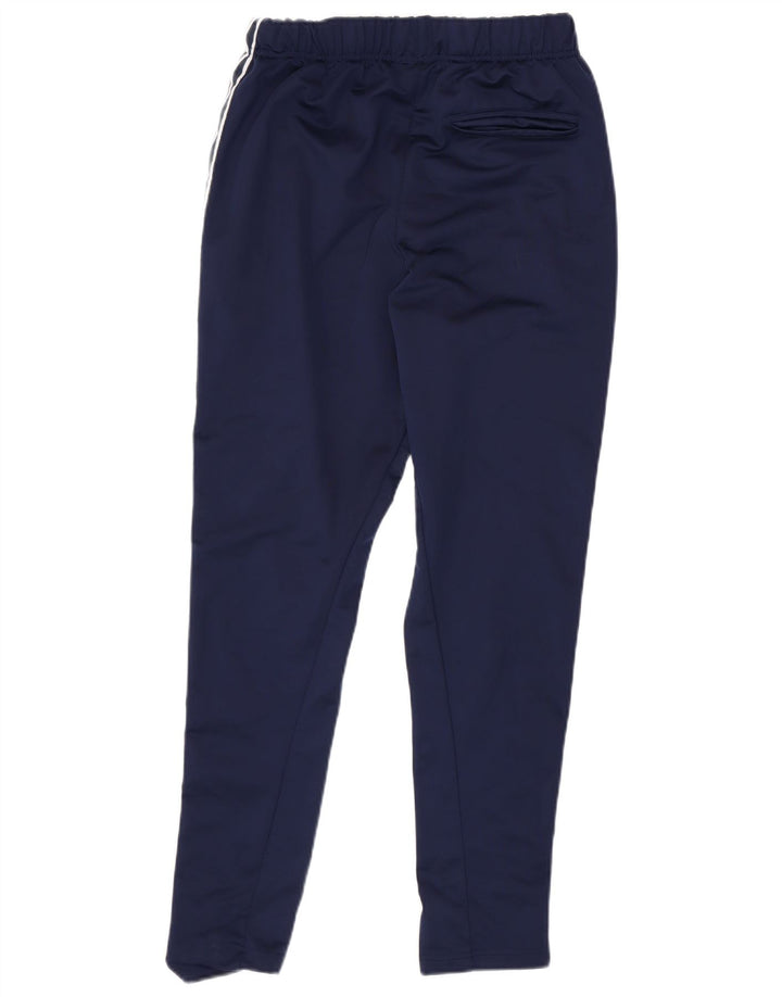 Pantaloni da tuta grafica da uomo Umbro medio poliestere blu navy