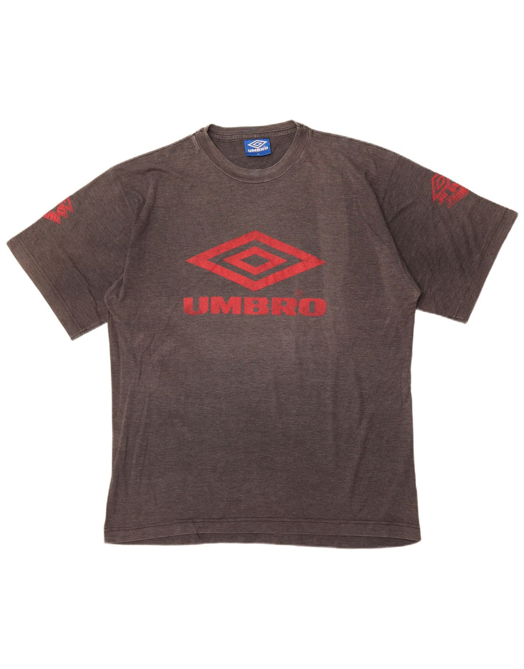 T-shirt grafica da uomo Umbro Top XL Grigia