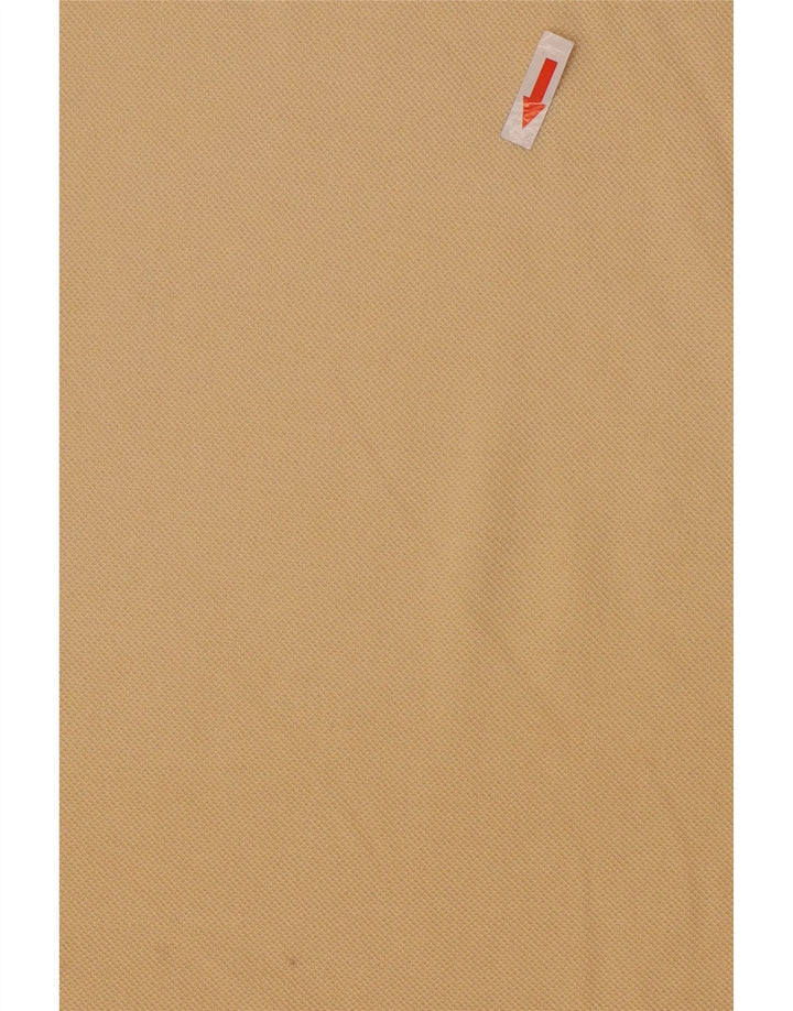 Polo da uomo Lacoste taglia 6 XL in cotone beige