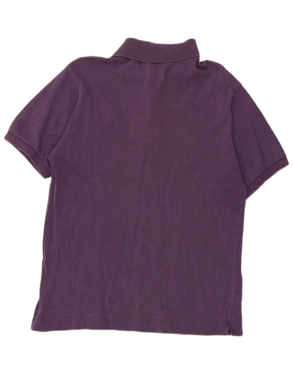 Polo da uomo Lacoste taglia 4 cotone viola medio