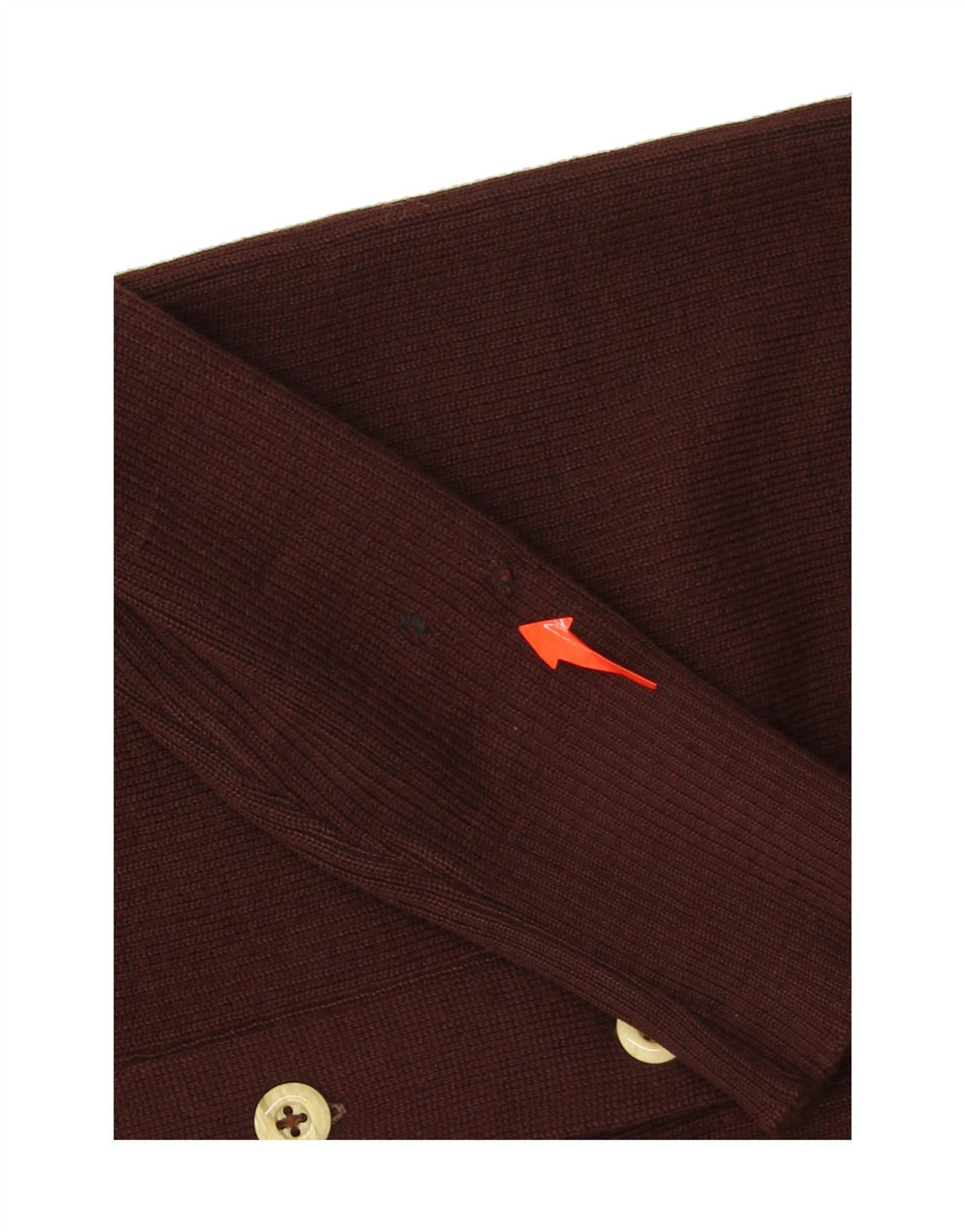 SETTEBELLO Womens Cardigan Sweater UK 10 Small Brown Vintage Settebello and Second-Hand Settebello from Messina Hembry 