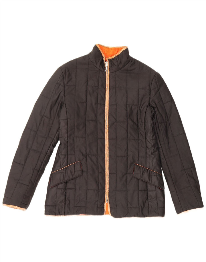ALVIERO MARTINI Piumino Donna IT 42 Medium Nero Poliestere