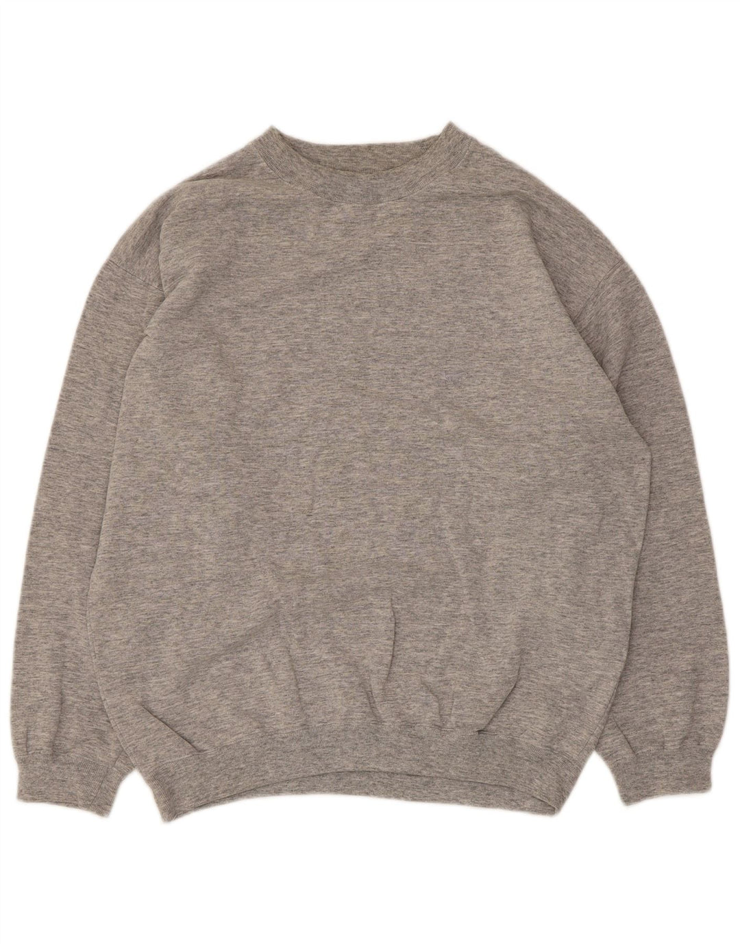 Felpa da uomo Mustang in cotone mélange grigio medio