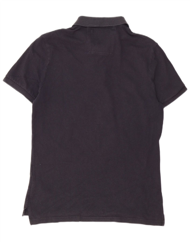 Polo da uomo Calvin Klein Jeans in cotone blu navy medio