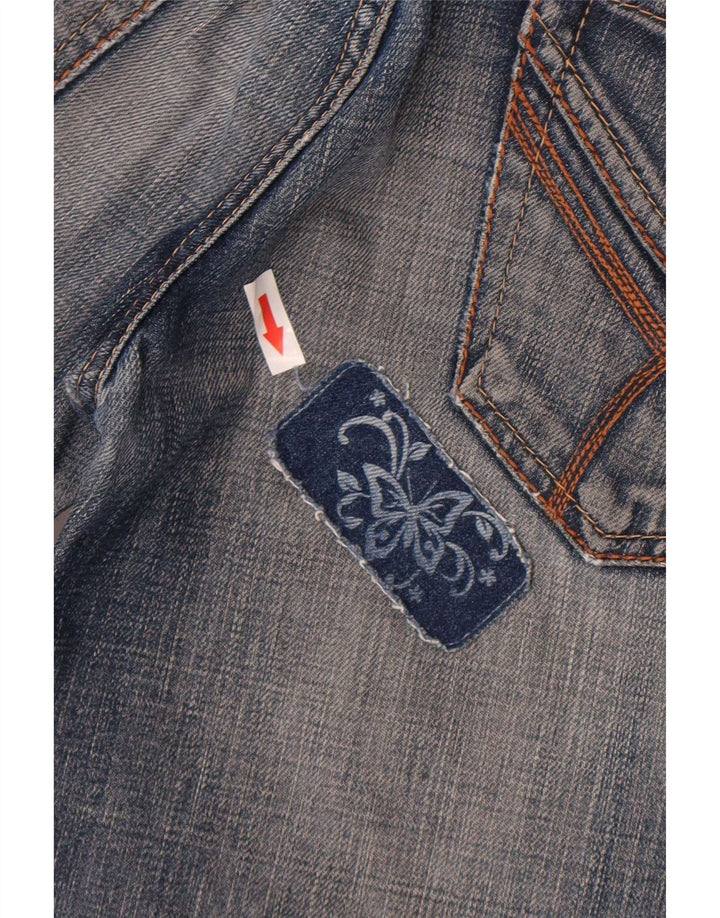 Jeans bootcut da donna Tommy Hilfiger W28 L34 cotone blu