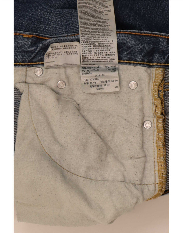 Levi's Uomo 514 Jeans dritti W32 L32 Cotone Blu