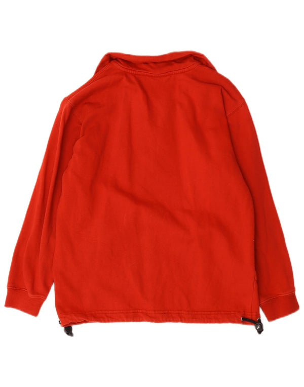 Giacca da tuta da ragazzo Asics 11-12 anni in cotone rosso