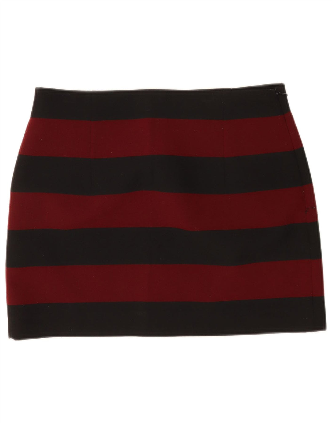 Minigonna Zara da donna grande W30 a righe nere