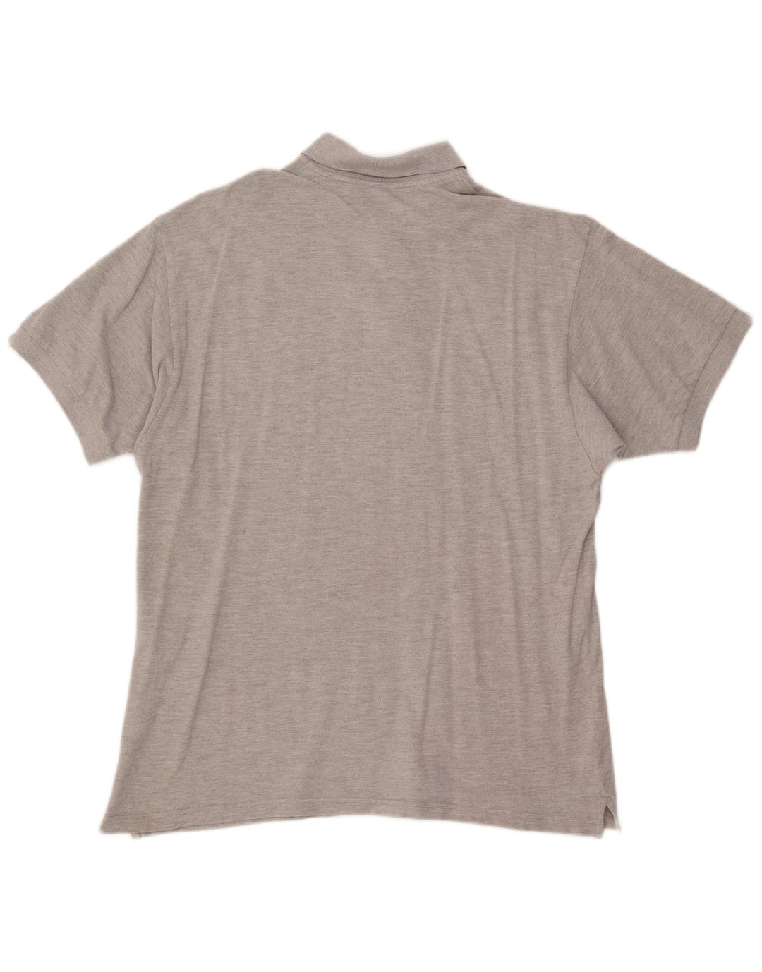 Polo Nike Uomo UK 44/46 Large Grigio Cotone