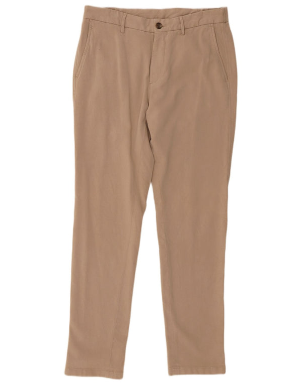 Pantaloni chino slim da uomo Massimo Dutti EU 40 Medium W31 L30 Beige