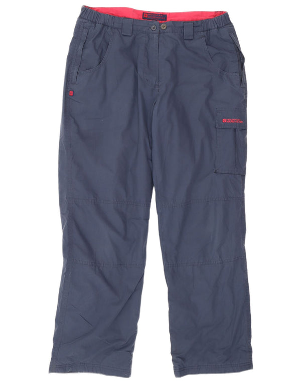 Pantaloni cargo da donna Mountain Warehouse UK 14 Large W32 L30 Blu navy