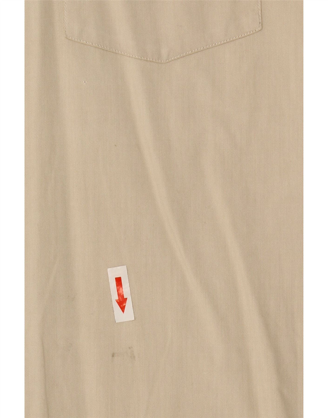 Burberry Mens Shirt XL Beige Cotton