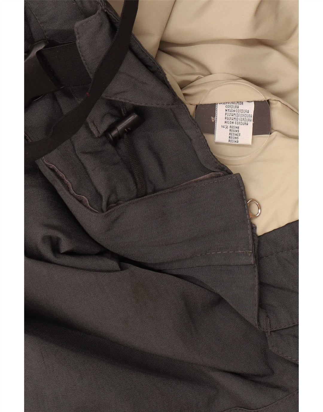 Pantaloni da sci salopette da uomo Napapijri 2XL grigio poliammide