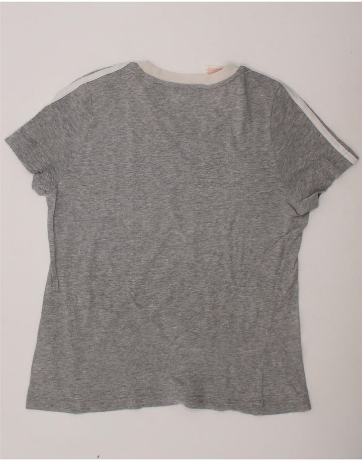 ADIDAS Boys T-Shirt Top 11-12 Years Grey Cotton Vintage Adidas and Second-Hand Adidas from Messina Hembry 