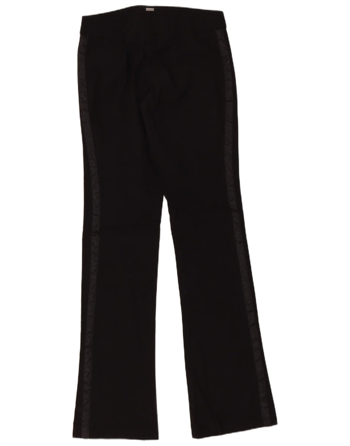 Pantaloni casual Bootcut da donna Guess W24 L32 Rayon color block nero
