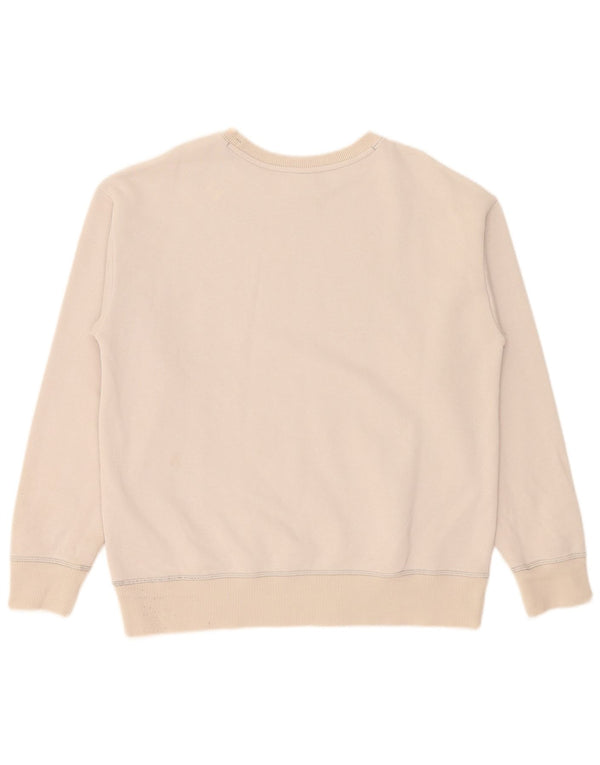 Felpa da uomo Champion in cotone beige medio