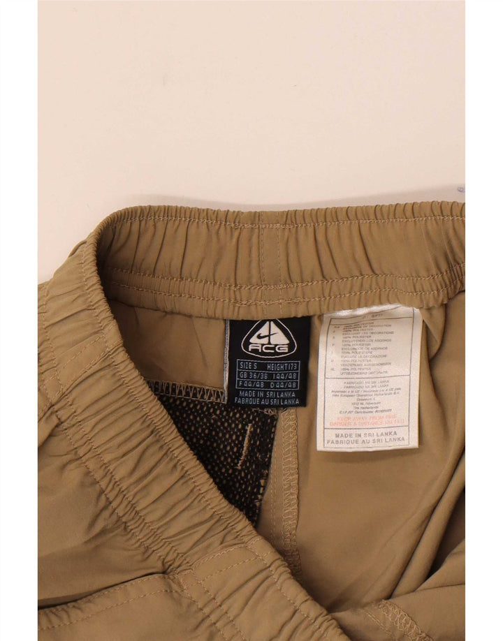 Pantaloncini cargo Nike da uomo UK 36/38 Small W29 Poliestere beige