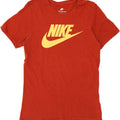 NIKE Mens Athletic Cut Graphic T-Shirt Top Small Red Cotton Vintage Nike and Second-Hand Nike from Messina Hembry 