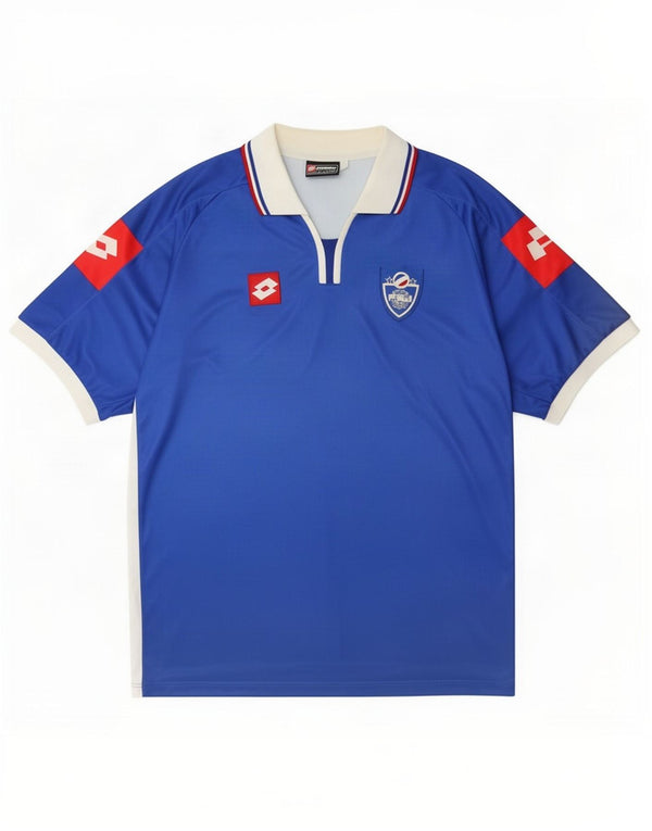 Maglia da calcio Lotto Jugoslavia 2002-2003 home 2XL Blu Colourblock