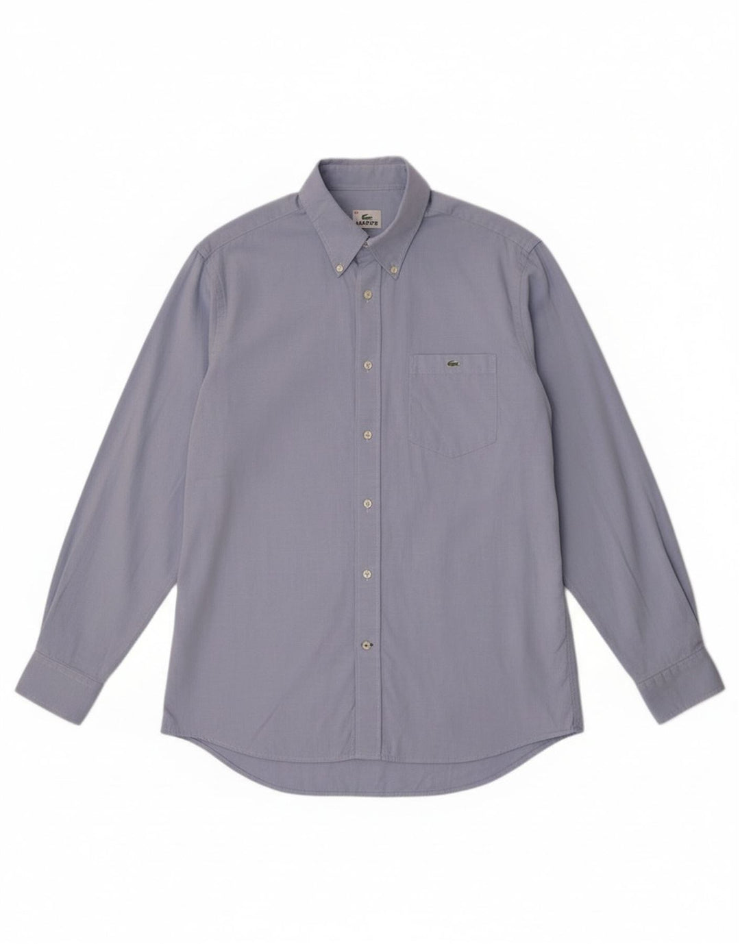 Camicia da uomo Lacoste taglia 40 cotone blu medio