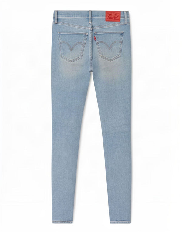 Jeans Levi's Mile High Super Skinny da donna W26 L32 cotone blu