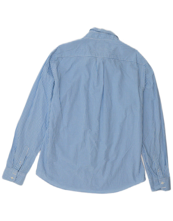 Camicia Boden da uomo vestibilità regolare XL in cotone a quadretti blu