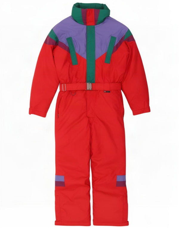 Tuta da sci da uomo Sergio Tacchini XL Rosso Colourblock Poliestere