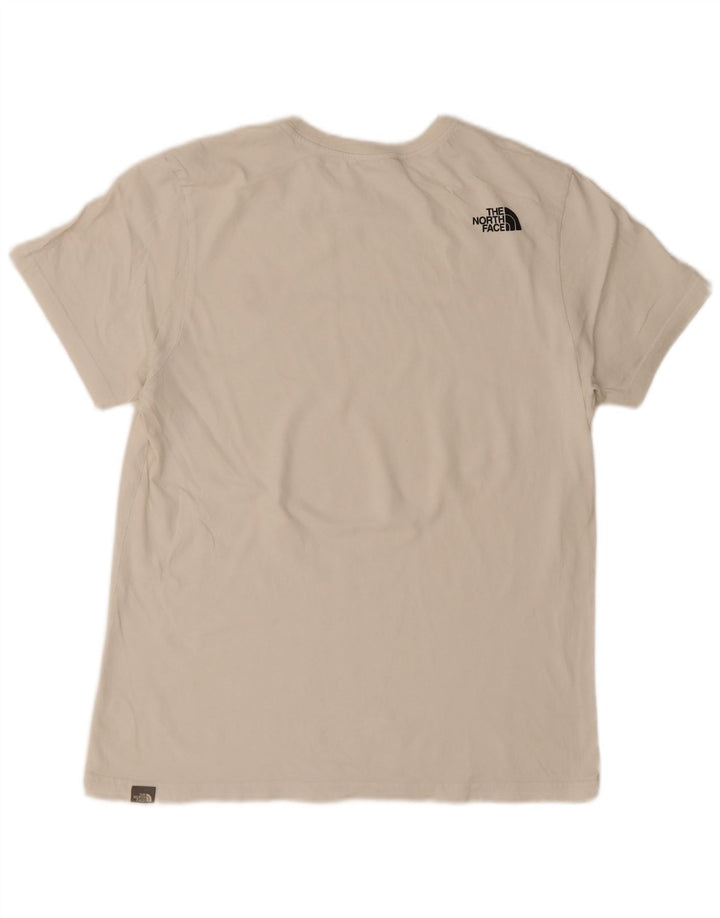 T-shirt grafica da uomo The North Face grande bianca