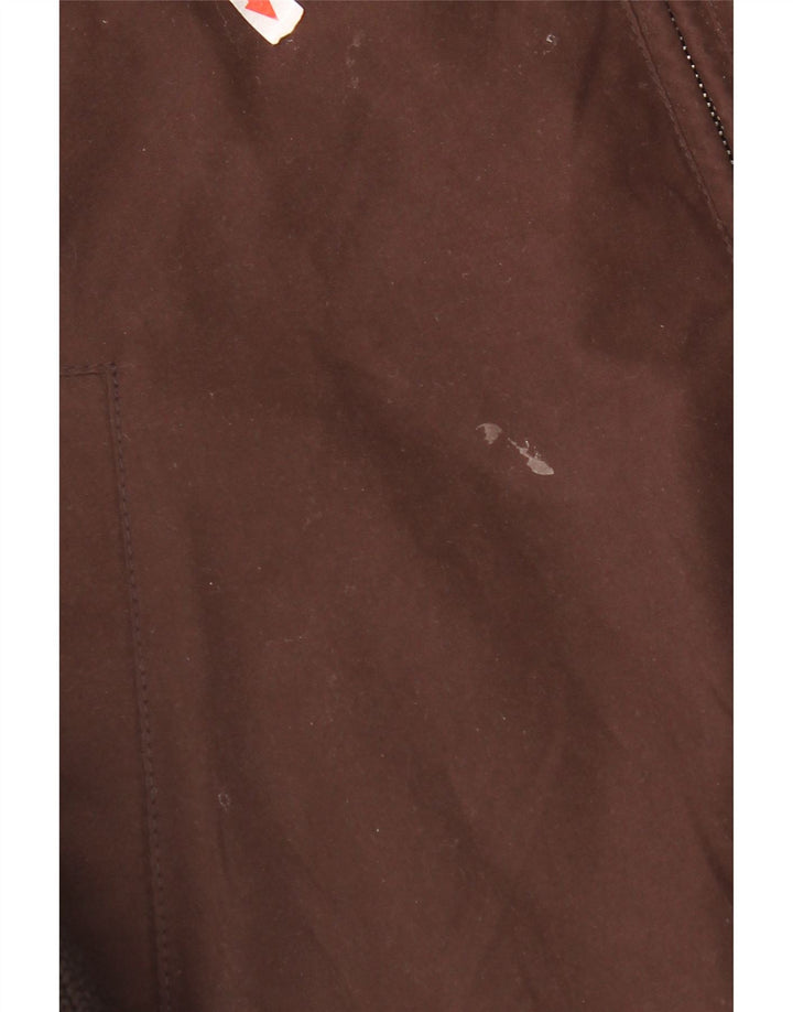 Giubbotto bomber da uomo Paul & Shark UK 40 Large Marrone Colourblock Poliestere
