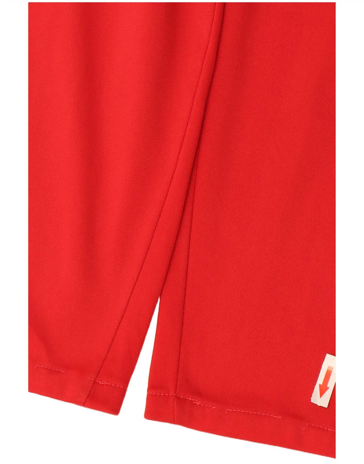 Pantaloni da tuta grafica da uomo Champion XL Poliestere color block rosso