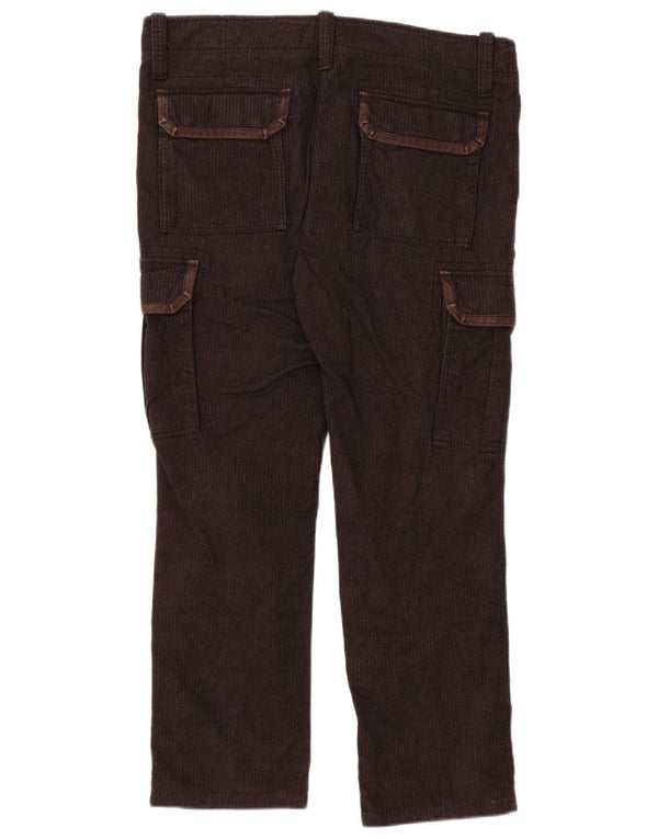 Pantaloni cargo dritti da uomo Avirex IT 54 2XL W40 L30 Cotone gessato grigio