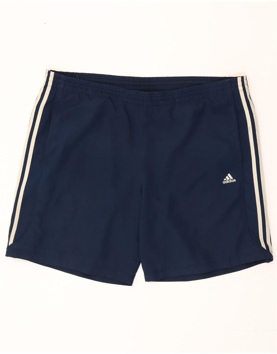 Pantaloncini sportivi da uomo Adidas XL blu navy in poliestere