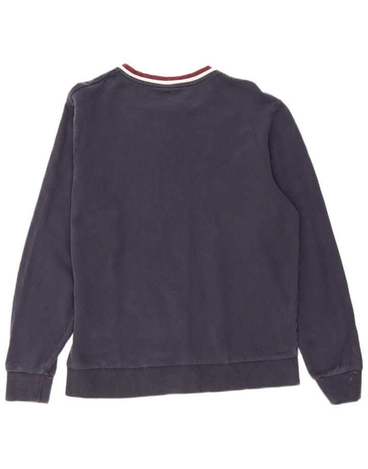 Jack & Jones Felpa da uomo Maglione grande in cotone blu navy