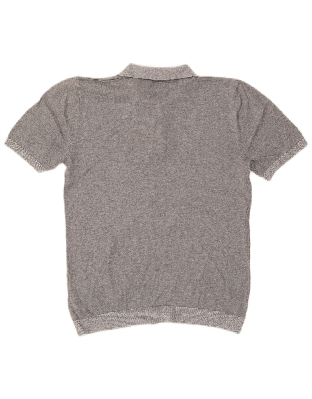 Maglione da uomo con collo alto e vestibilità sartoriale Marks & Spencer grigio medio