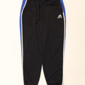 ADIDAS Mens Tracksuit Trousers Joggers Large Black Colourblock Vintage Adidas and Second-Hand Adidas from Messina Hembry 
