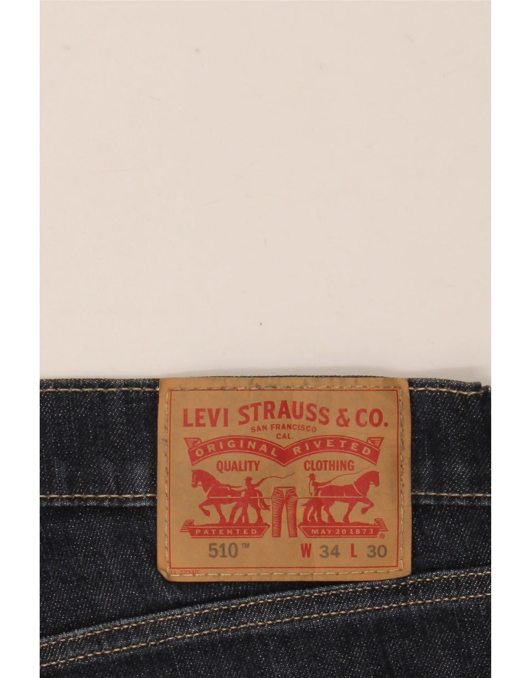 Jeans Levi's Uomo 510 Skinny W34 L30 Blu Navy