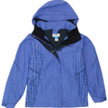 Giacca impermeabile Columbia Girls Interchange con cappuccio 14-15 anni Blu