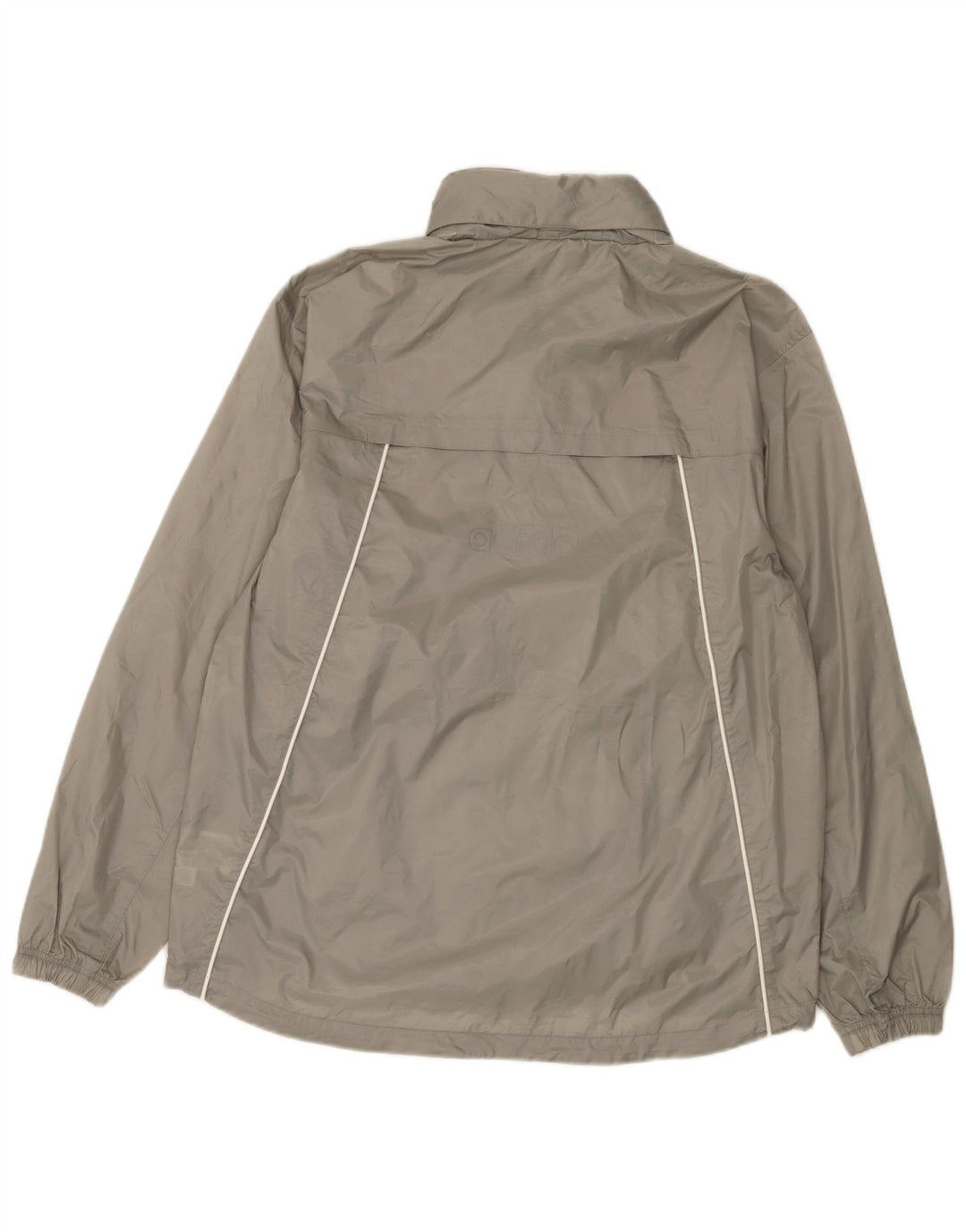 Giacca antipioggia da uomo Adidas UK 38 nylon grigio medio