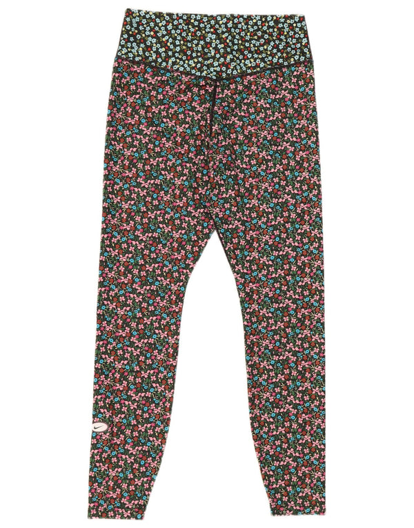Leggings Nike Dri Fit da donna UK 14 Poliestere floreale multicolore medio