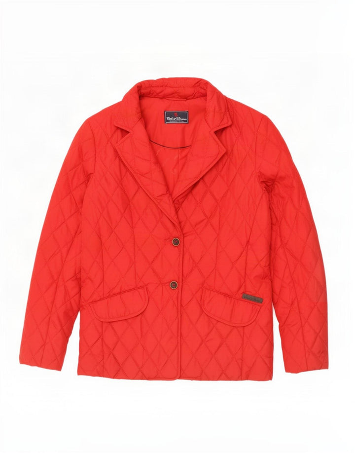 Piumino Donna Conte of Florence IT 42 Rosso Medio Poliammide