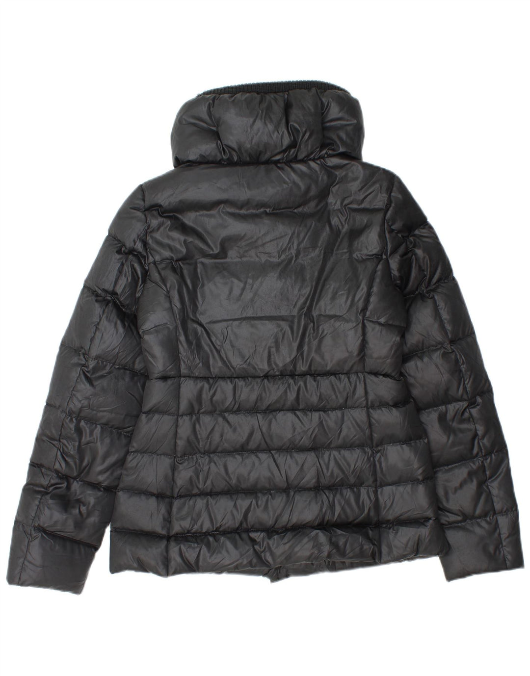 Piumino Donna Sisley IT 38 XS Blu Navy Poliestere