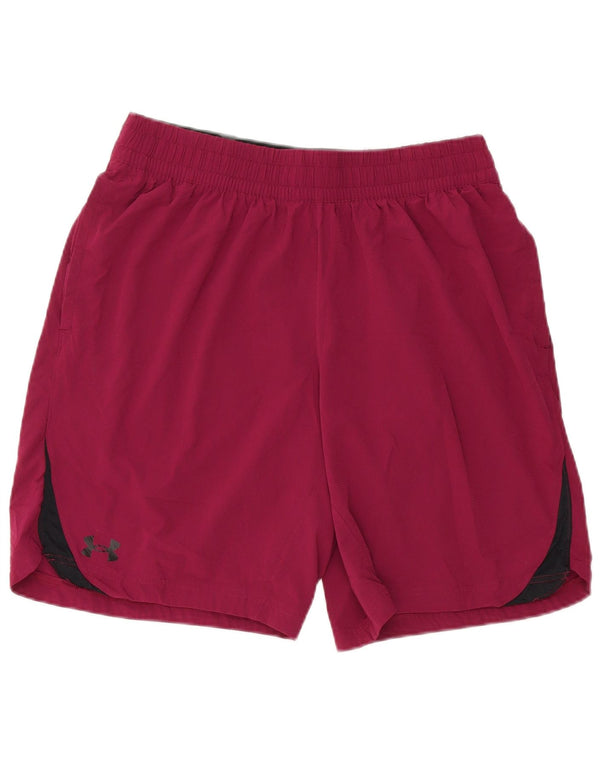 Pantaloncini sportivi grafici da uomo UNDER ARMOUR Large Bordeaux